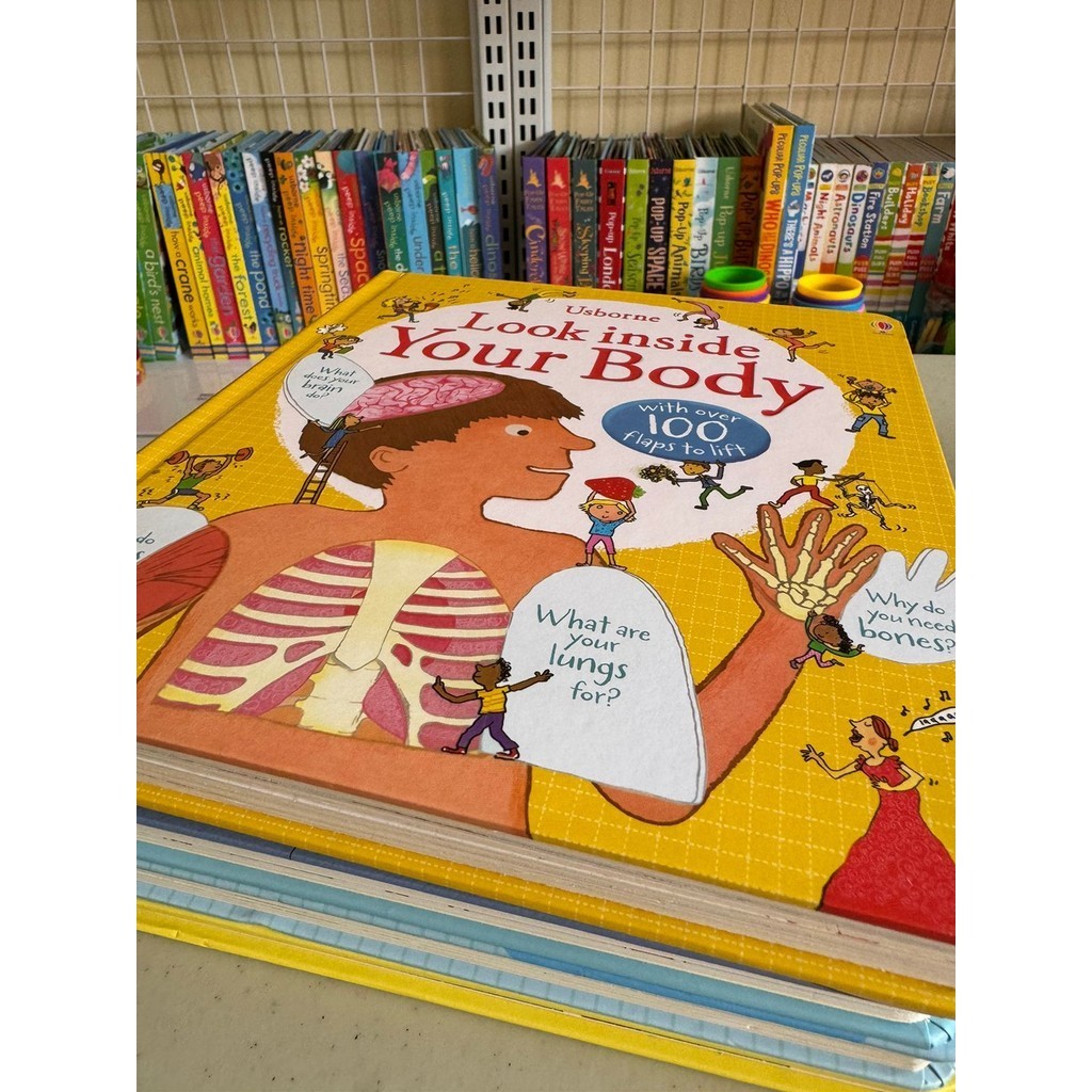 

RB Look Inside Your Body - Imported Book - Buku Impor Edukasi Anak - Anggota Tubuh Parts