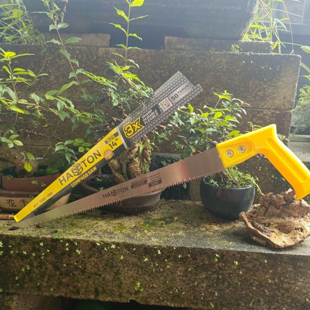 Gergaji lancip Bonsai Hasston Prohex 14inch