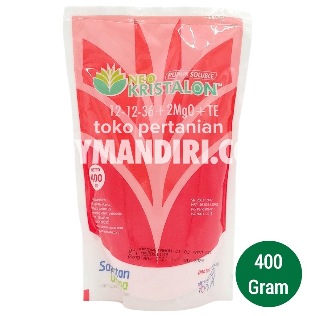 Pupuk Neo Kristalon Merah @400 gram