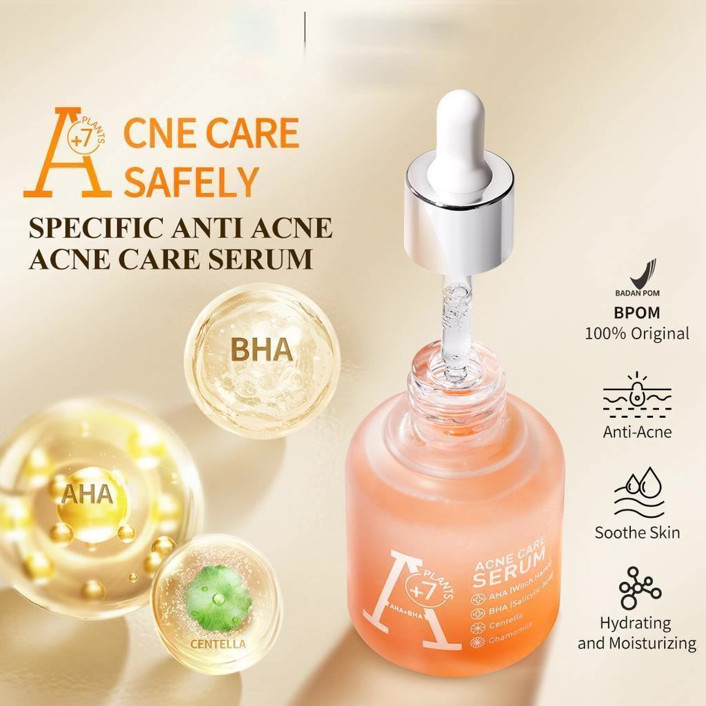 𝗔𝗞 𝗫 𝗣𝗥𝗘𝗠𝗜𝗘𝗥𝗘 𝗕𝗘𝗔𝗨𝗧𝗘 Acne Care Serum Salicylic Acid BHA AHA Serum Jerawat Premiere Beuate Centella A