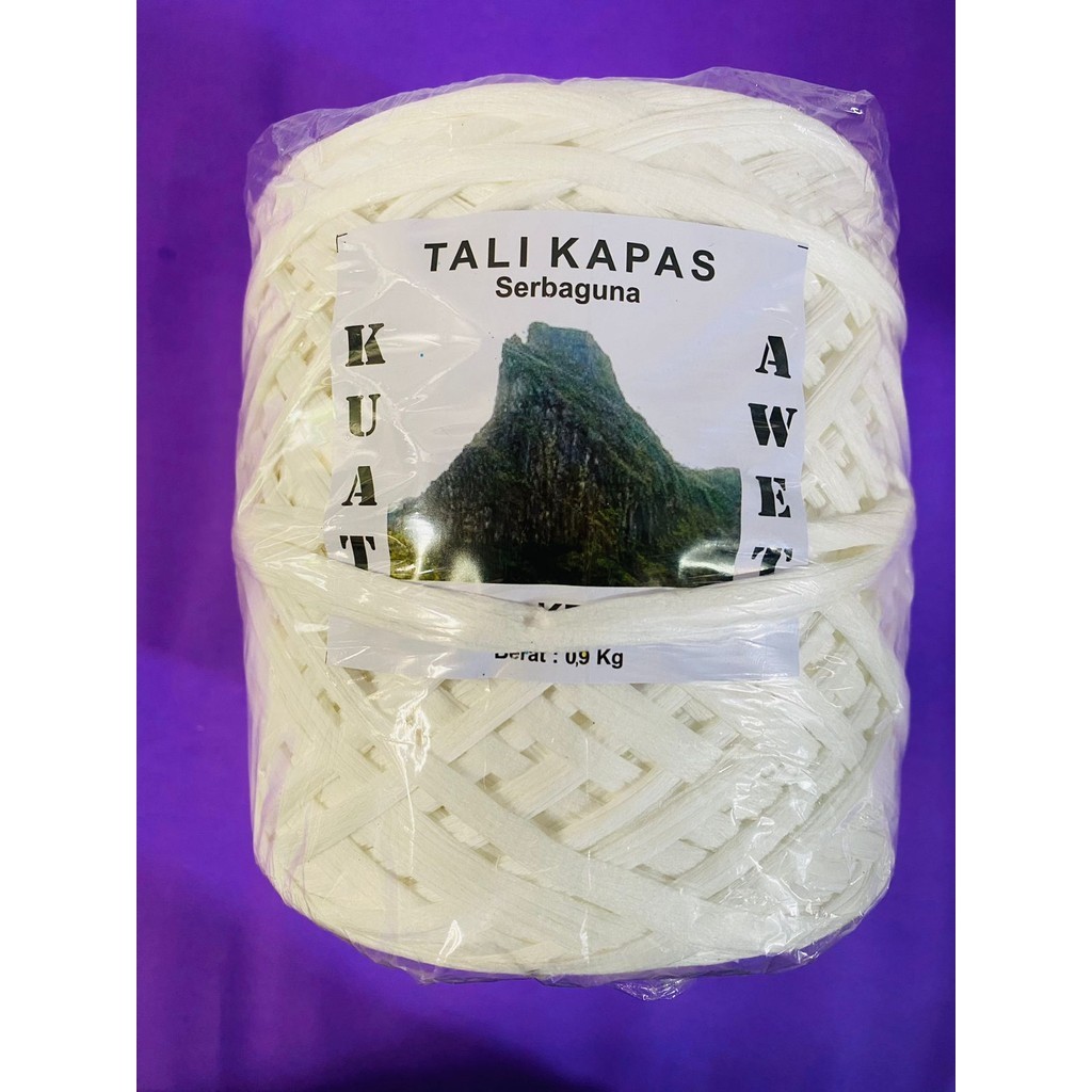 

Tali kapas serbaguna tali salaran berat 900gr dari CAP KELUD