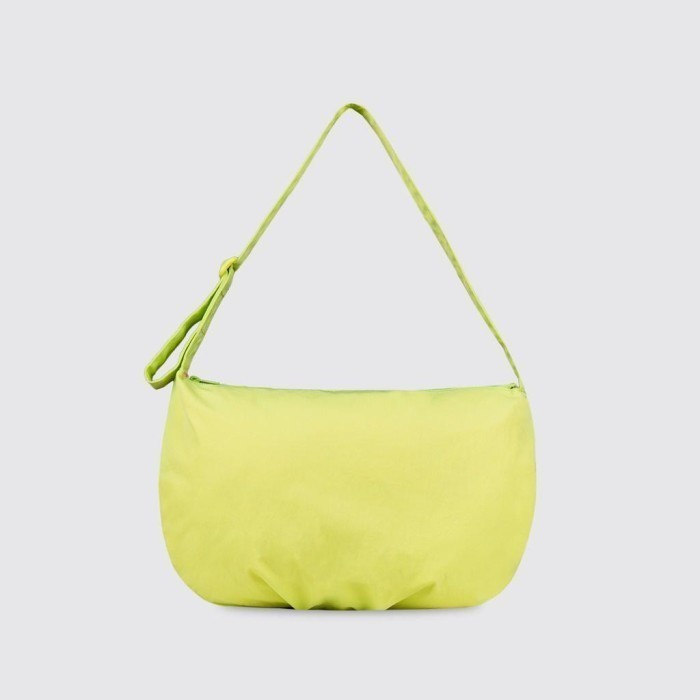 Exsport Tas Selempang Wanita Basic Half Moon Sling Bag - Lime, L