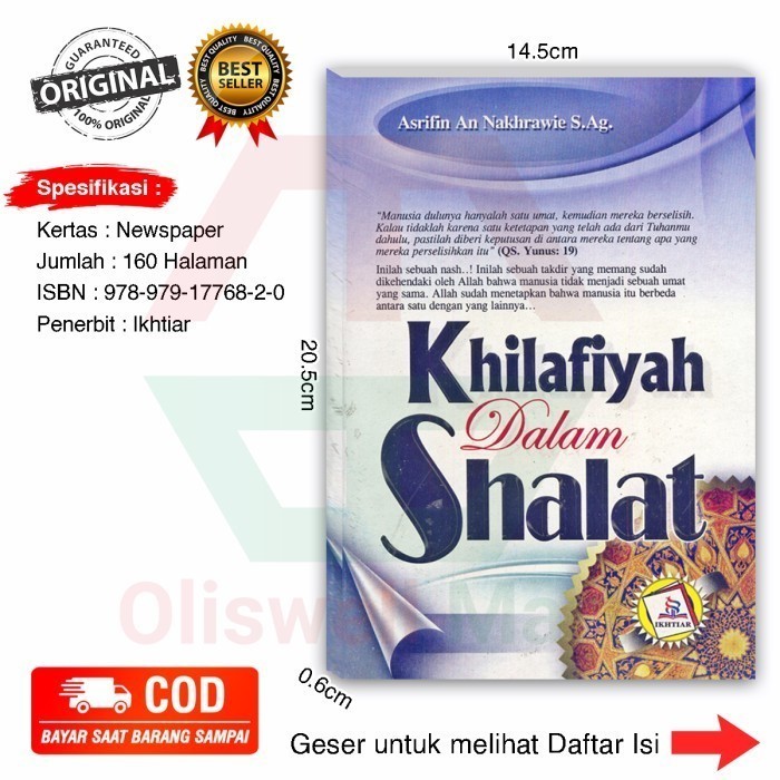 Buku Agama Islam Khilafiyah Dalam Shalat
