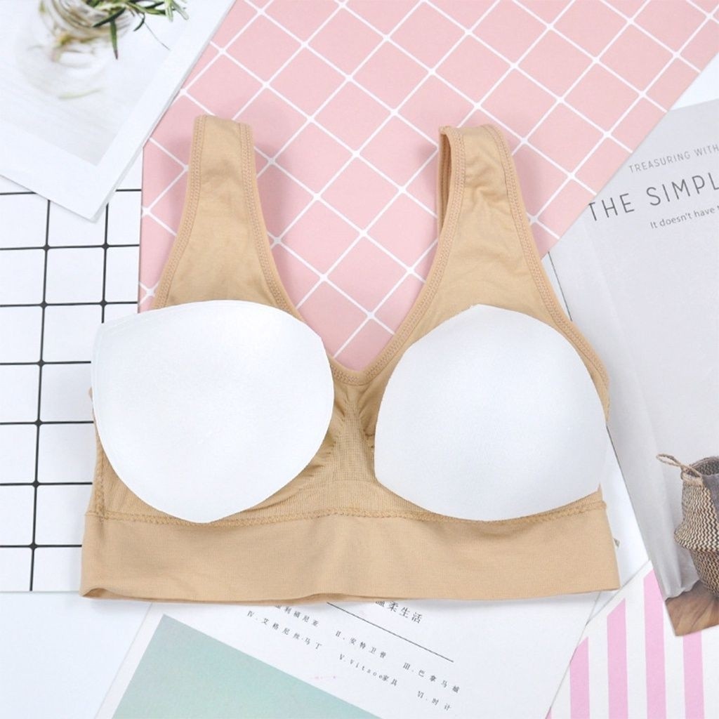 new aimer sport bra seamless busa jumbo gym tanpa kawat bra olahraga wanita 811