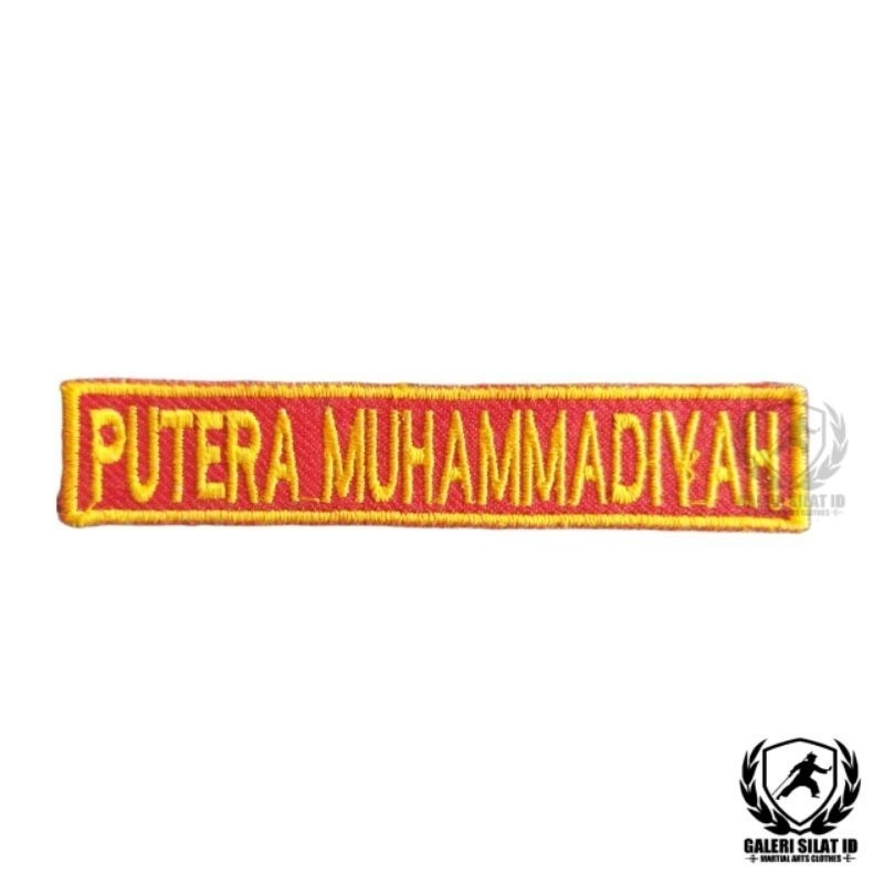 Bordir Bet Logo Bordir Beladiri - Indonesia - IPSI Hitam Putih - NU - Nahdlatul Ulama - Stip Palet S