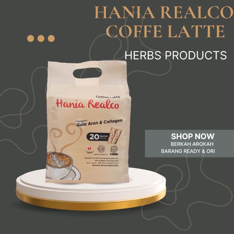 

Hania Realco Coffee Latte Herbs Products