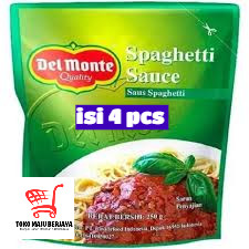 

Del monte Saus Spaghetti 250 gr isi 4 pcs