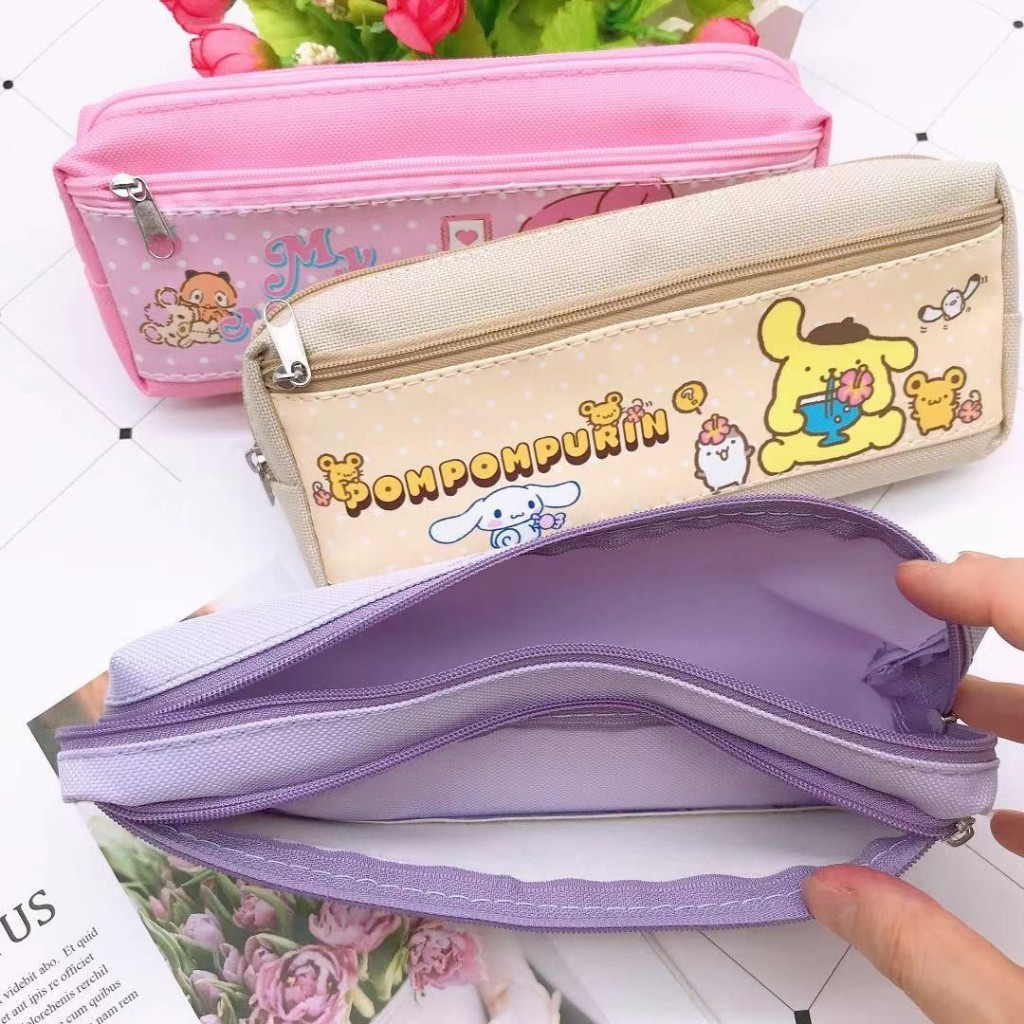 

Kotak Pensil Kurumi Karakter Lucu Dua Resleting Tempat Kotak Pensil Anak Sekolah