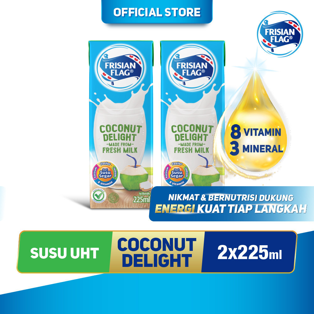 

Frisian Flag UHT Coconut 225ml x2