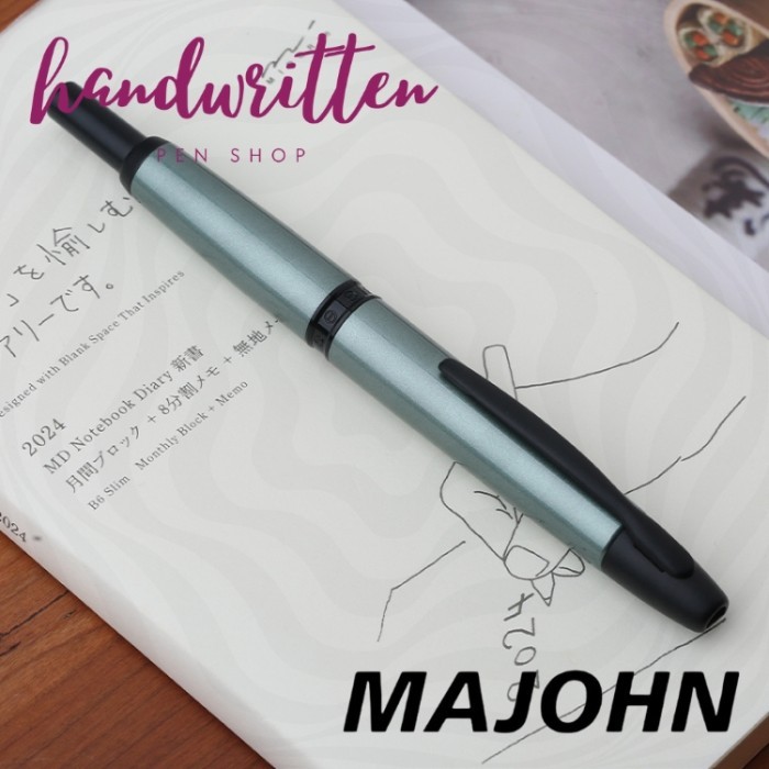 

[NEW] MAJOHN A1 The VP Capless Fountain Pen - Cyan BK, SS Extra Fine