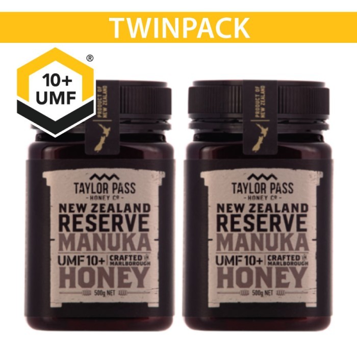 

TAYLOR PASS PREMIUM MADU MANUKA HONEY UMF 10+ TWIN PACK