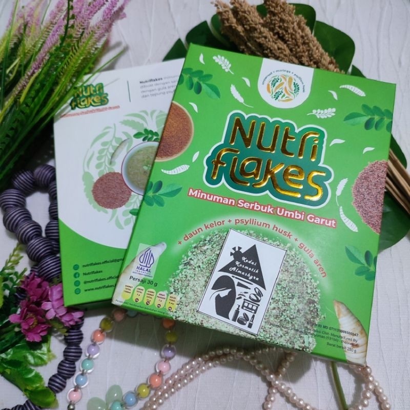 

Nutriflakes Minuman Serbuk Umbi Garut 1