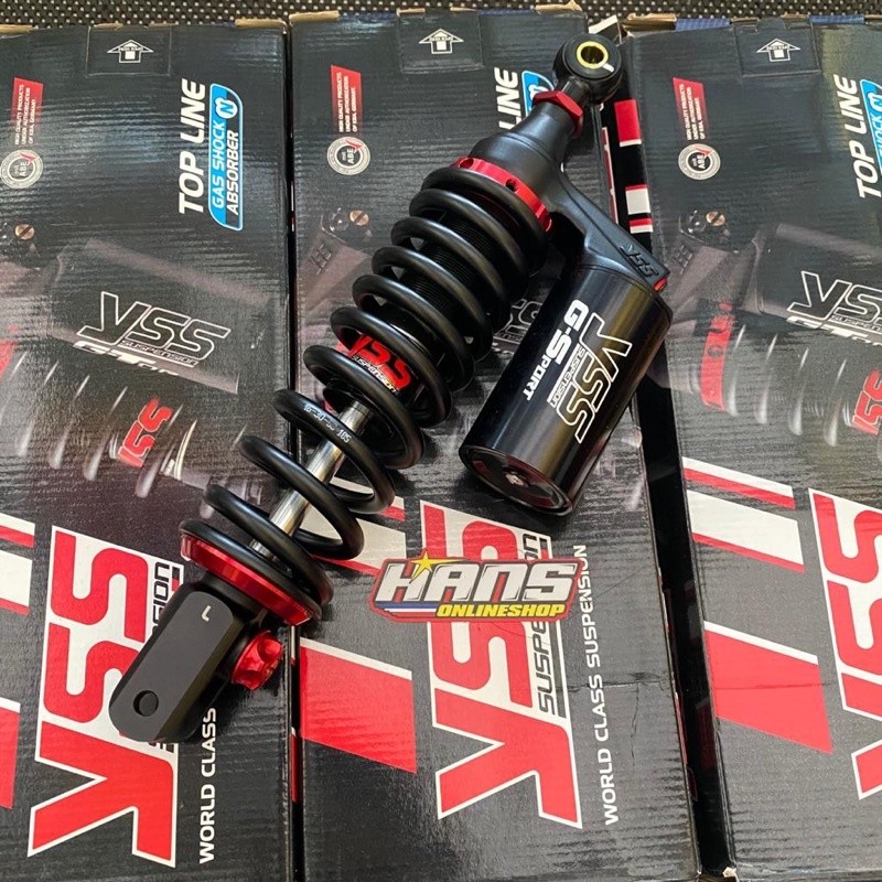 SHOCKBREAKER YSS G SERIES 340 MM SMOOTH BLACK SERIES NEW VARIO 160 YSS ORIGINAL