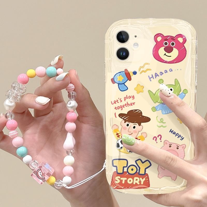 Casing Hp For Samsung A30 A30S A31 A32 4G A33 5G A34 Case Silicon TPU Cartoon Toy Story SpongeBob Sq