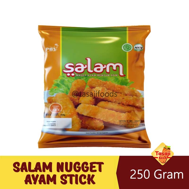 

Salam Nugget Ayam Stick 250 Gram Frozen