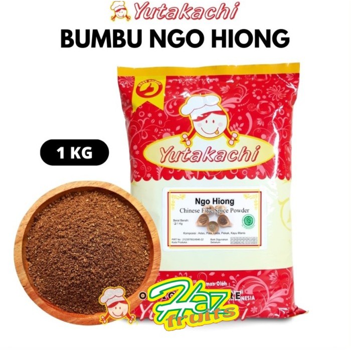 

Bumbu Ngo Hiong Bubuk Yutakachi Chinese Five Spice Powder - 1 Kg