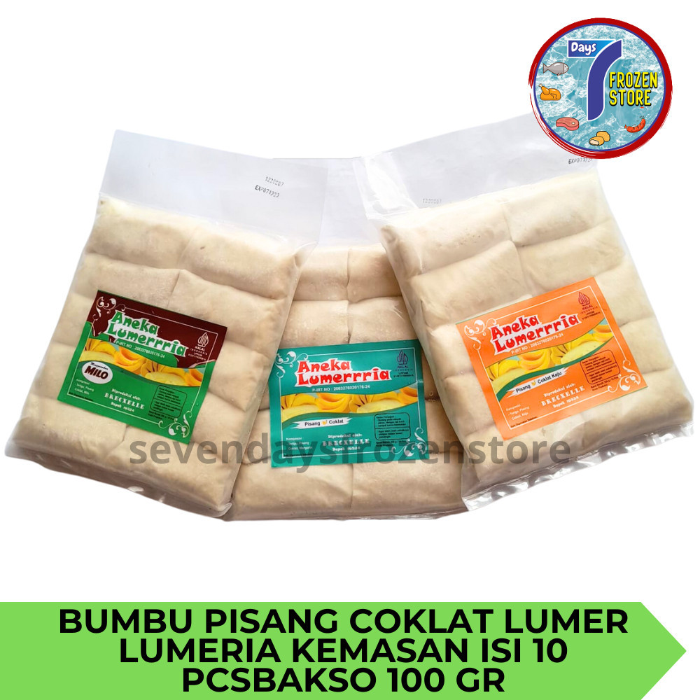 

Pisang Coklat Lumer Lumerrria kemasan isi 10 pcs