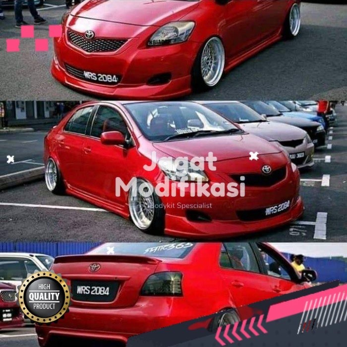 Upgrade Bodykit depan Samping Vios Toms Thailand Top Quality