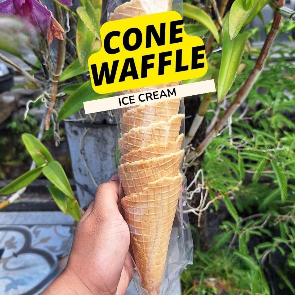 

Cone Ice Cream Waffle Small Kerucut 1 pack 10 pcs