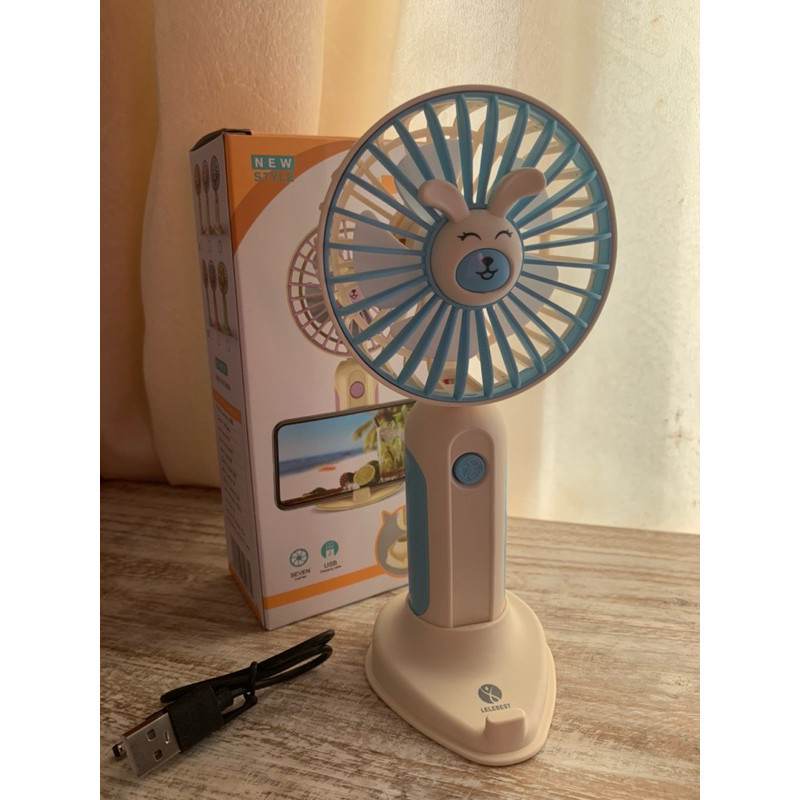 Mini Fan USB / Kipas Angin mini /  Portable Mini Fan with Holder HP