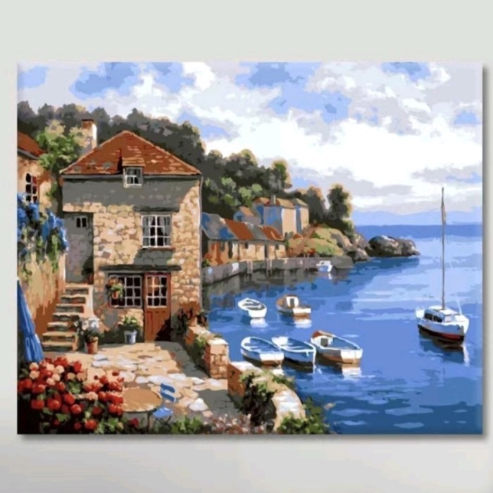 

Paint by Number 40 cm x 50 cm - Bay