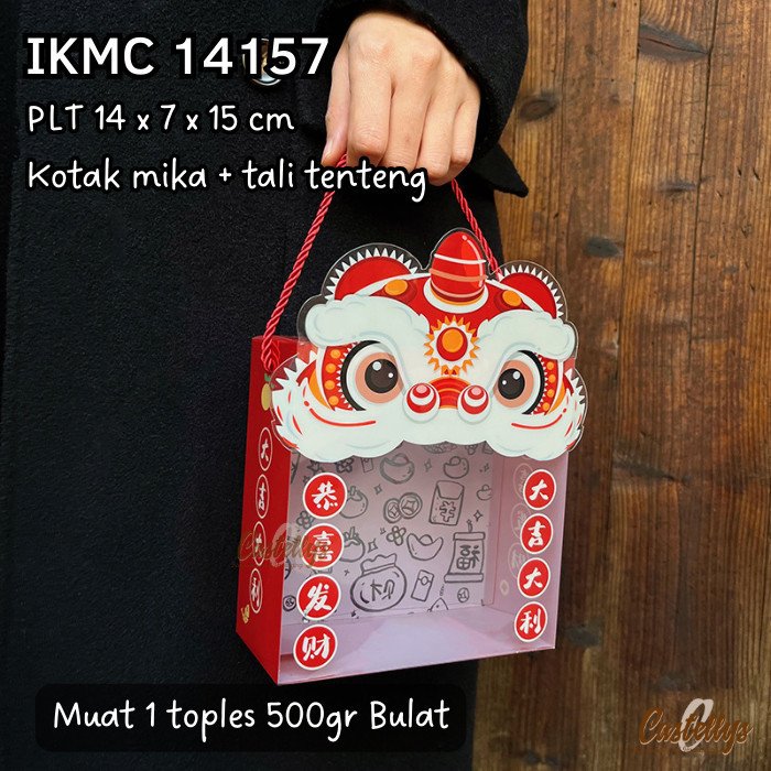 

Kotak Box Mika Imlek KMC14157 Kue Kering Cookies Nastar Hampers Sincia