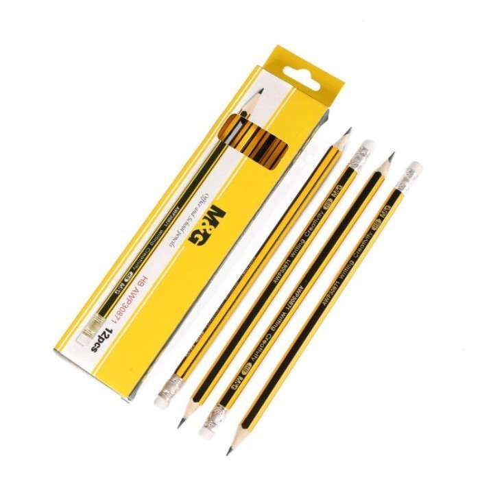 

M&G Pensil Pencil HB With Eraser - AWP30871