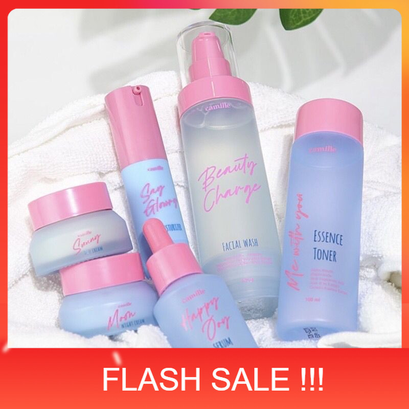PROMO [Ready] SKINCARE by Camille Beauty |  Day Cream Camille Beauty | Night Cream Camille Beauty | 