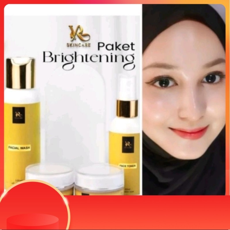 SKINCARE PAKET SKINCARE/PEMUTIH WAJAH YR SKINCARE BPOM PUTIH CEPAT BIKIN GLOWING