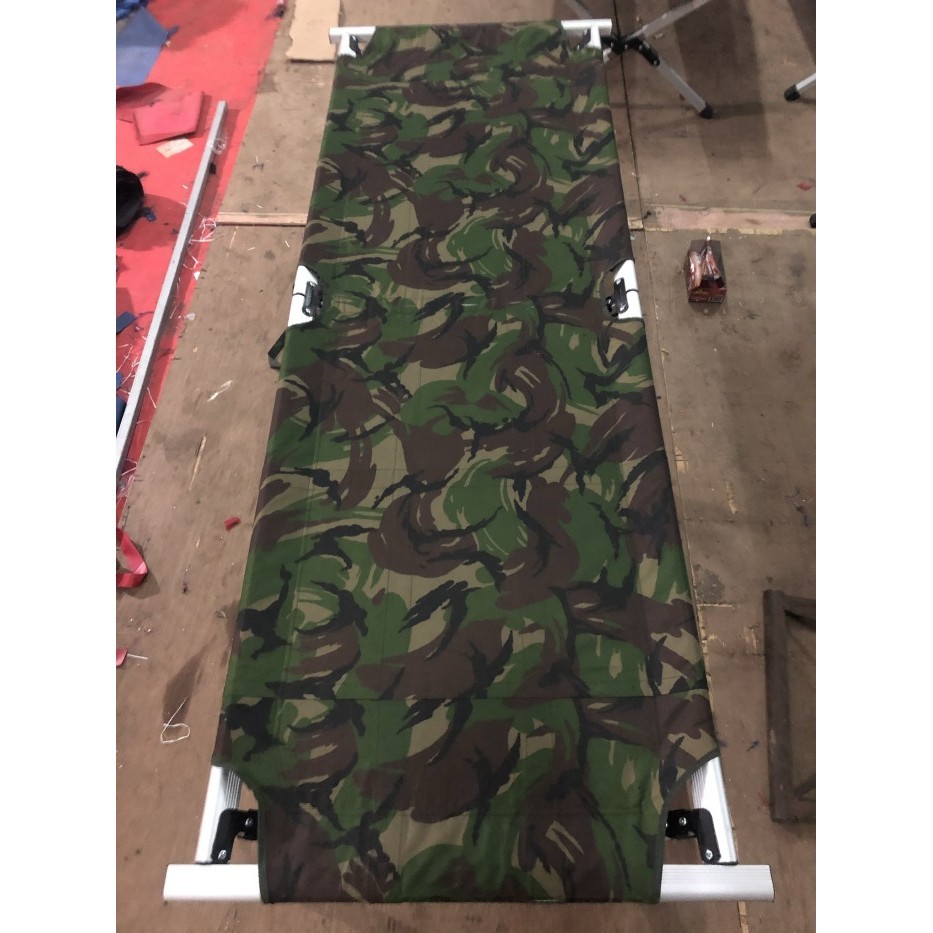 Simpel Velbed Alumunium lipat Loreng Harga Murah