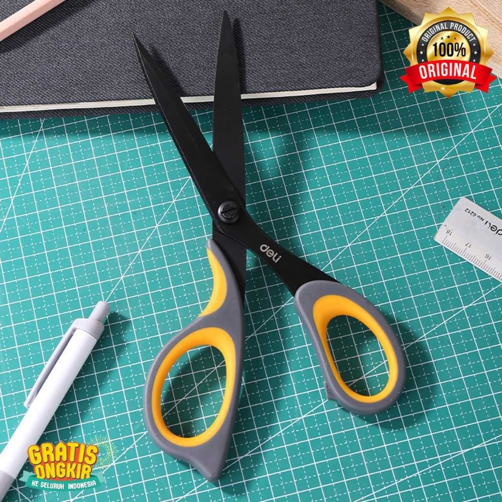 

Deli Gunting Kertas Bahan Jahit Multifungsi Stainless Steel 17.5cm - 6027