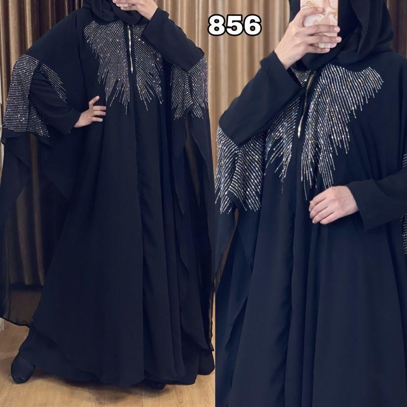 Abaya Maxi Dress Arab Saudi Dubai  gamis kode 856