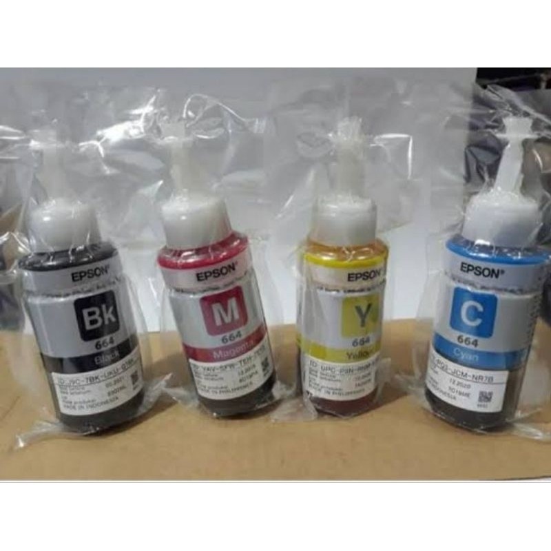Tinta epson 664 compatible losepack tanpa dus