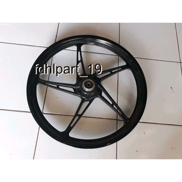 velg depan jupiter mx 135 second original