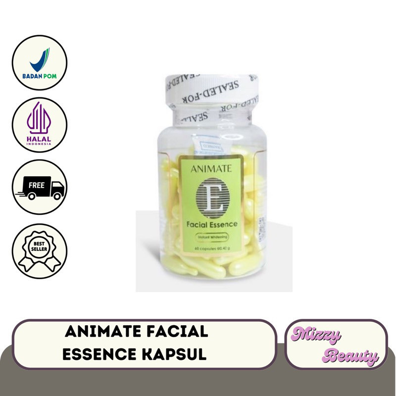 READY - ANIMATE KAPSUL WHITENING BPOM