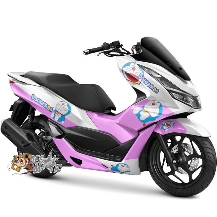 Stiker PCX Full Body - Decal Full Body Motor Honda PCX 150  PCX 160 PCX 2025 Doraemon 1