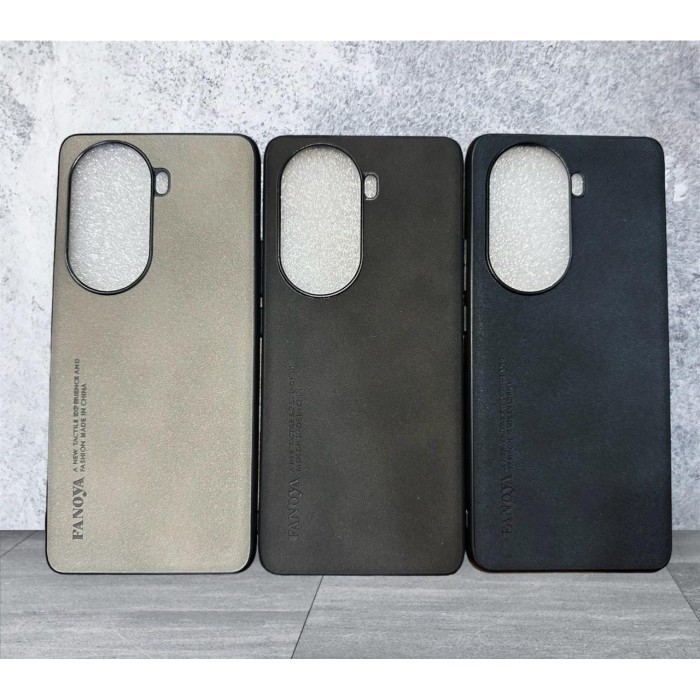 CASE OPPO RENO 11 5G / RENO 11 PRO 5G SOFTCASE PREMIUM LEATHER FANOYA CASING HP Android