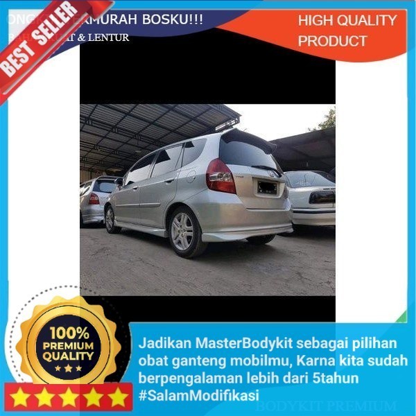 AKSESORIS MOBIL BODYKIT HONDA JAZZ GD3 2004 2005 2006 VTECH STYLE ONGK Original