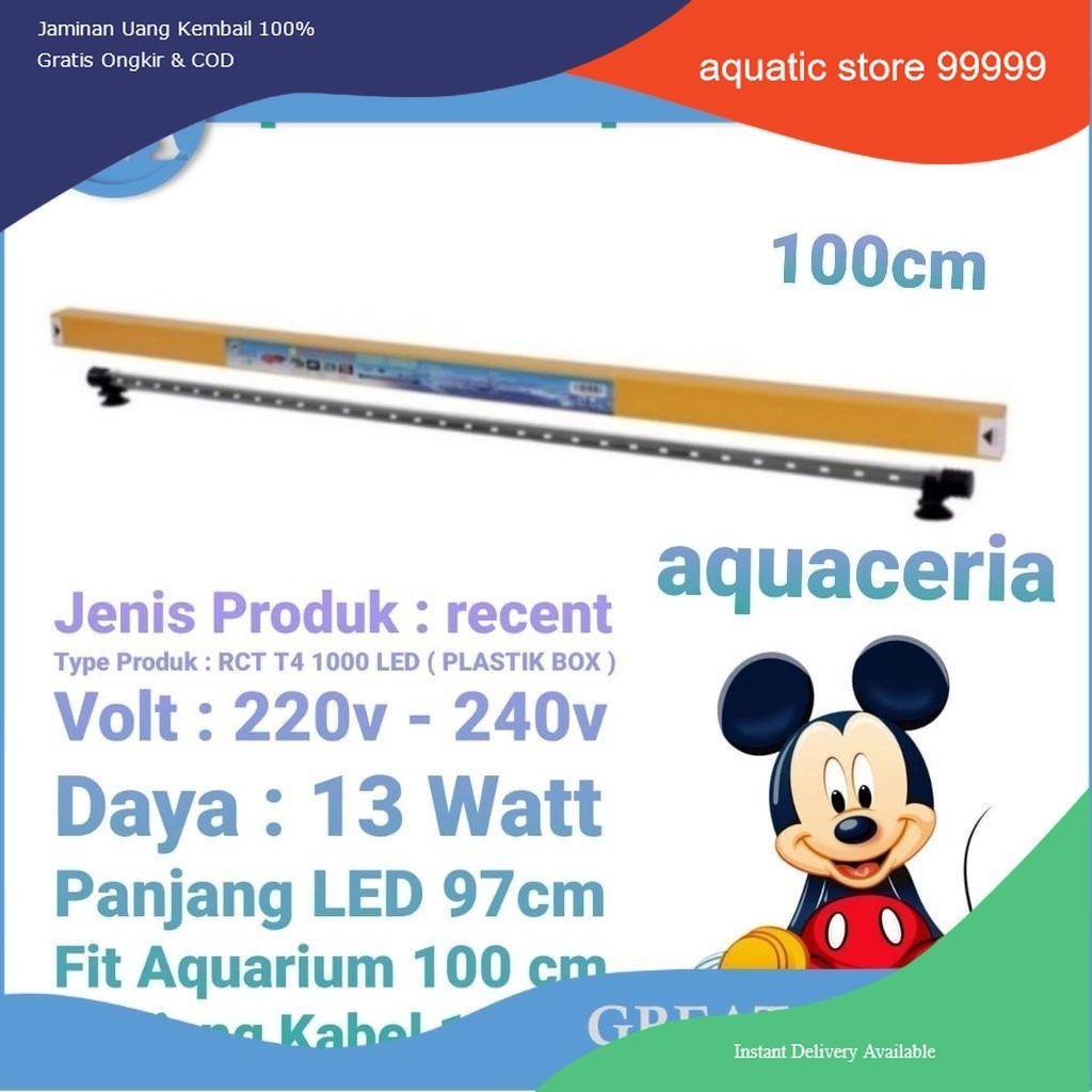 lampu led 120 cm hikari led aquarium 120 cm CELUP