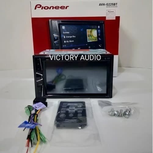 Head Unit Mobil Double Din Dvd Pioneer Avh-G225Bt Usb Dvd Bluetooth