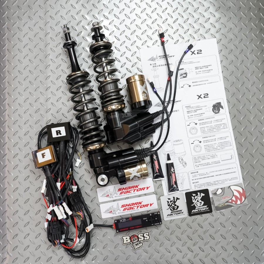 Electronic Shock Tabung Shark Factory X2 E Bronze Sprint Primavera