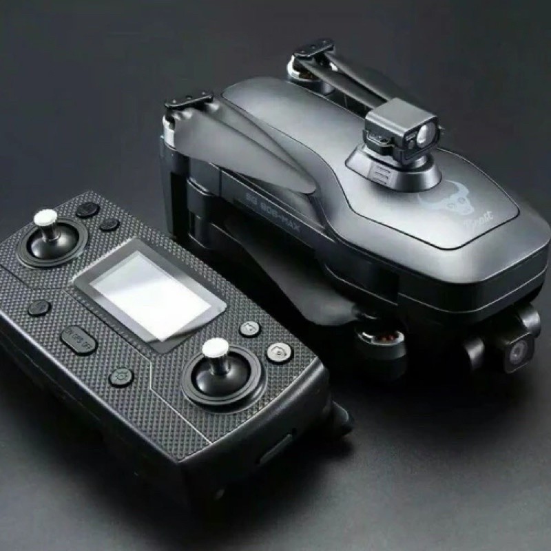 (COD) Drone SG906 MAX WITH SENSOR ANTI TABRAK Wi-Fi GPS GIMBAL 3 AXIS 4K JARAK 3 KM PENERBANGAN 26 M