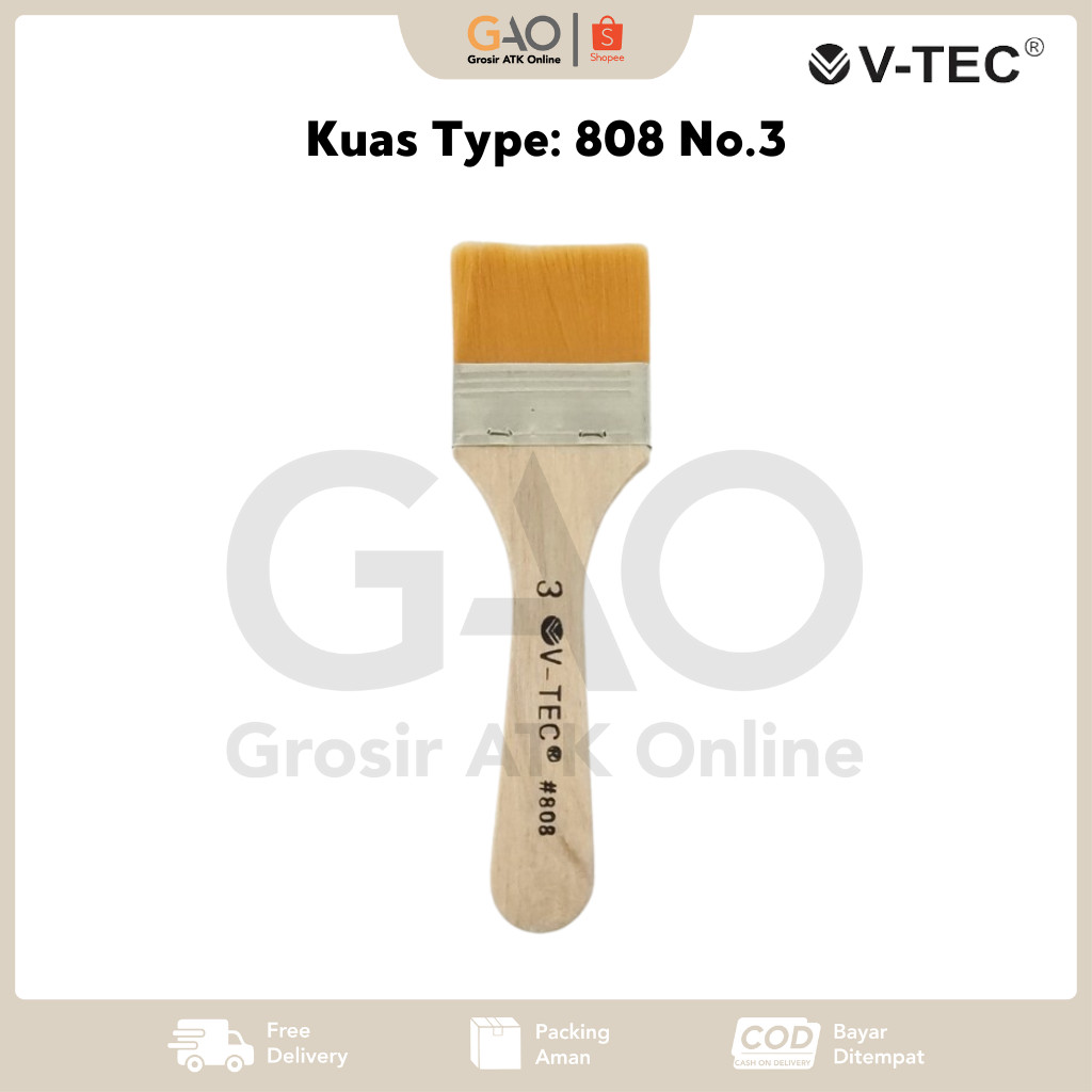 

Kuas V-Tec Type 808 No.3