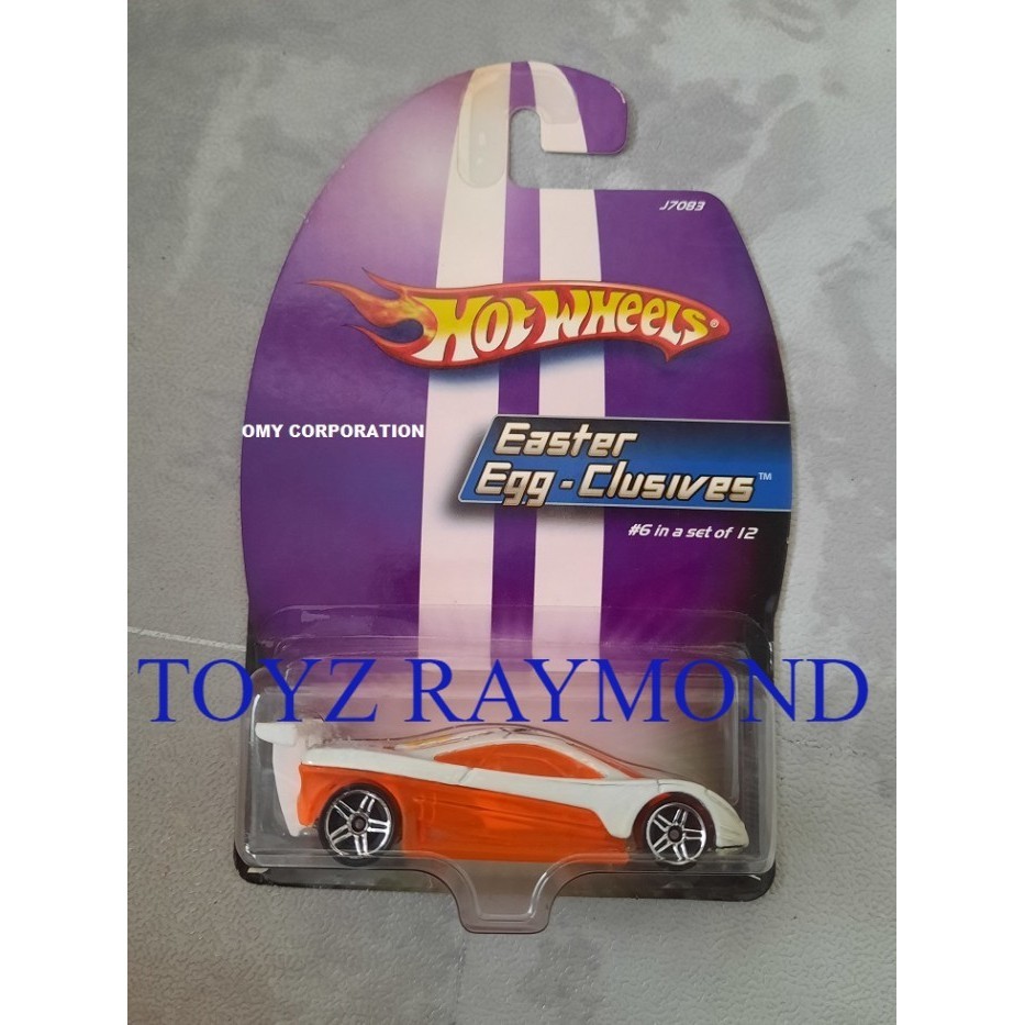 Hot Wheels  HW Prototype 12 Easter EggsClusives putih oranye