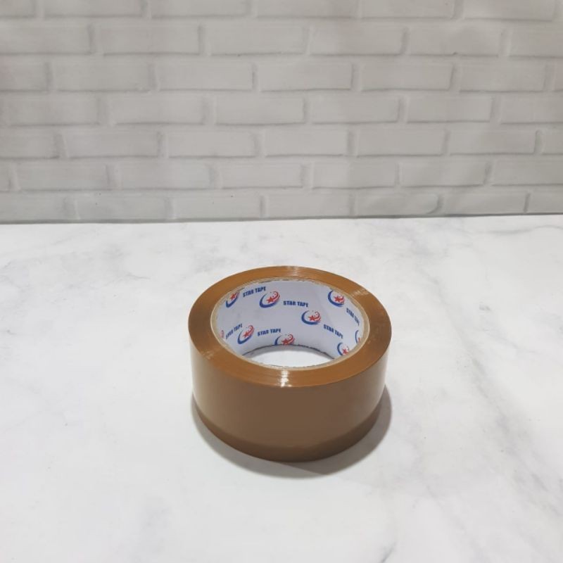 

LAKBAN COKLAT BESAR 2" INCH / SELOTIP COKLAT