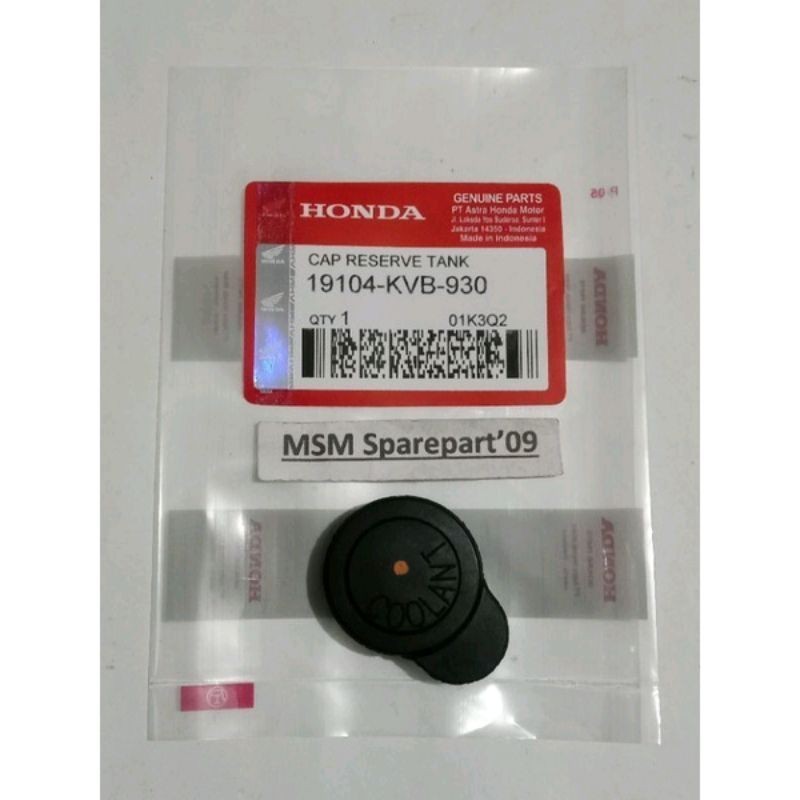 KARET TUTUP RADIATOR VARIO KODE KVB SS LC