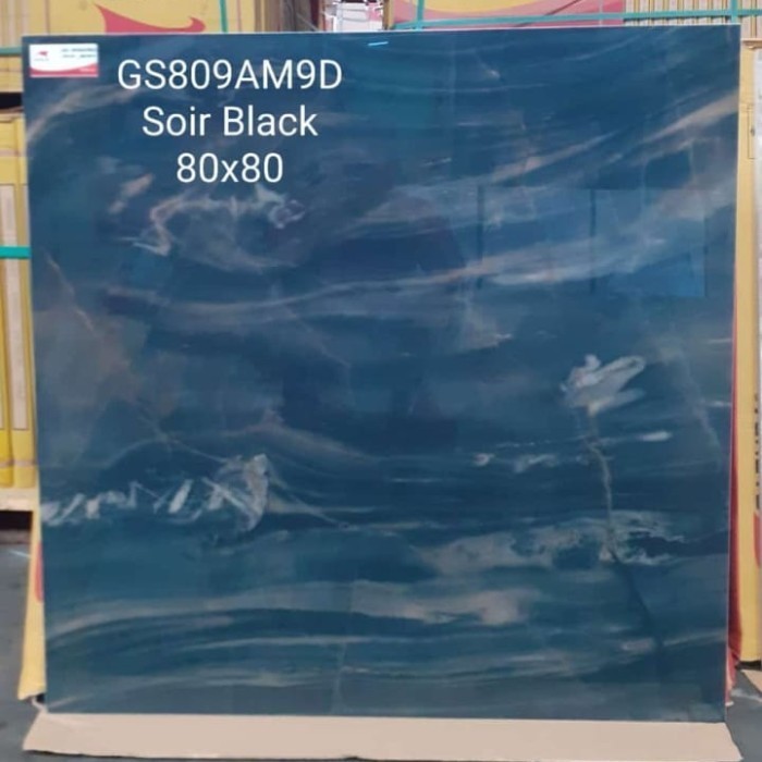 GRANIT 80X80 GARUDA AM9D SOIR BLACK