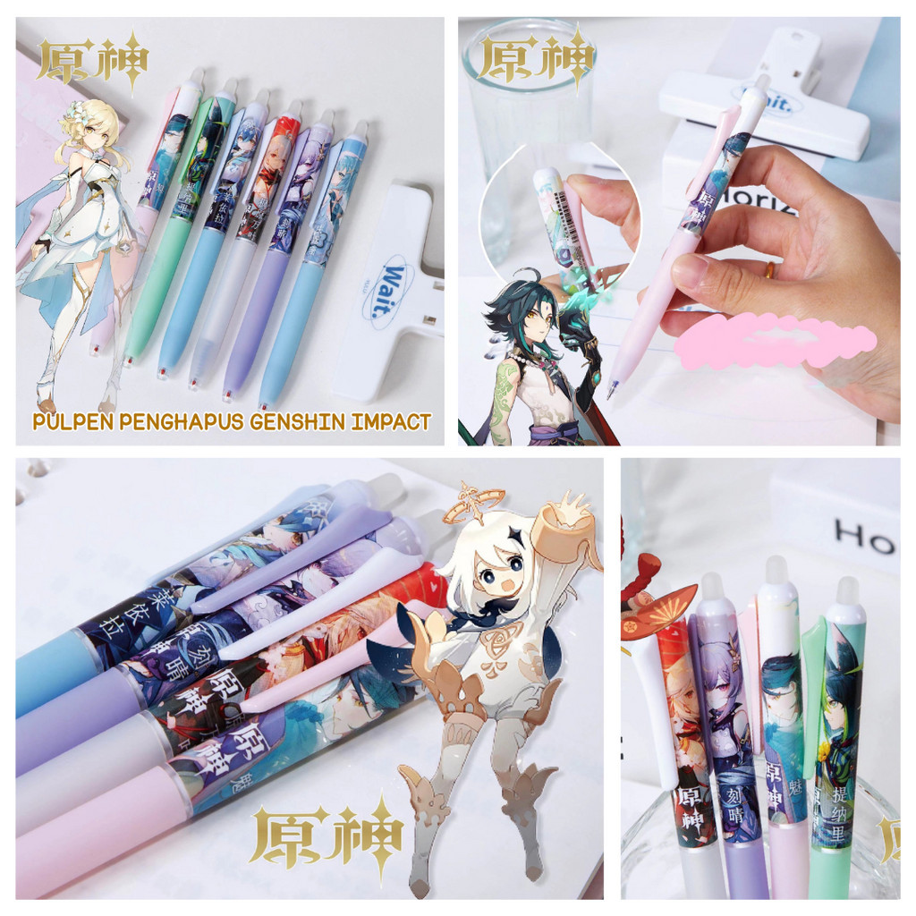 

Promo Flashsale - PULPEN PENGHAPUS GENSHIN IMPACT TINTA BIRU 0.5MM | PEN TINTA BIRU | PEN PENGHAPUS | ALAT TULIS SEKOLAH PENA PENGHAPUS