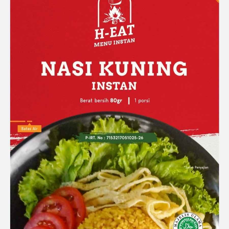 

Menu Nasi Kuning Instan Makanan Hiking H-Eat 80 gr | 1 Porsi