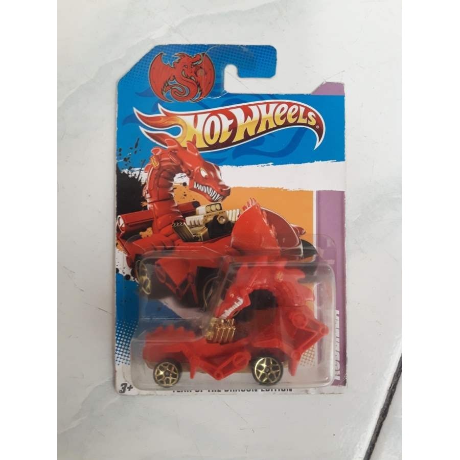 HOTWHEELS - RODZILLA MERAH / RED - SPECIAL CARD -KA67